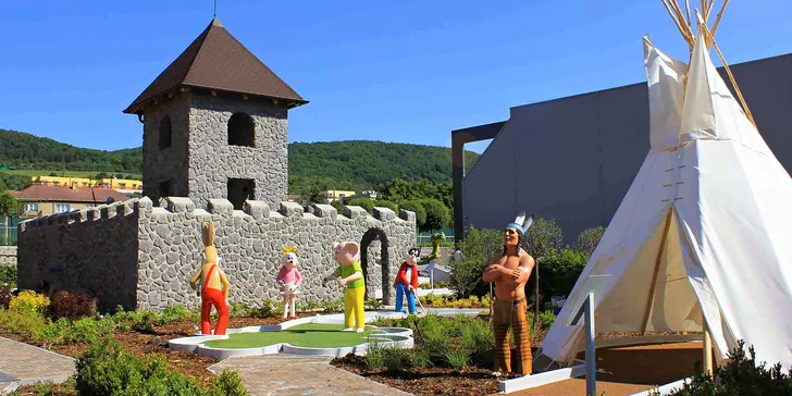 Vyrazte si do pohádky: crazy golf pro rodinu i pro dvojice