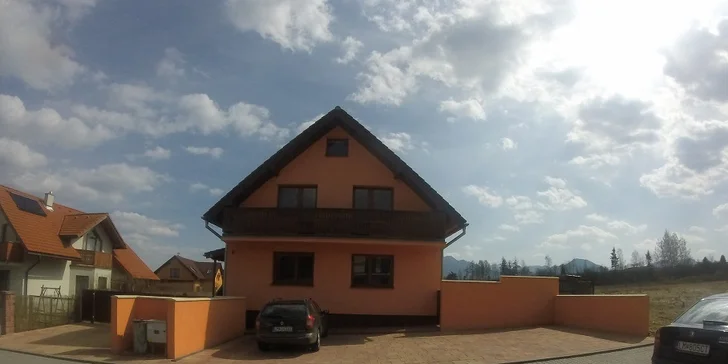 Rodinná dovolená v Nízkých Tatrách: pronájem patra v penzionu až pro 9 osob