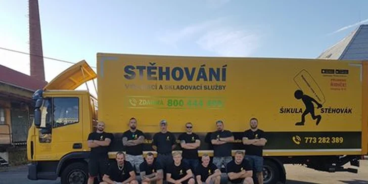 V průběhu stěhování máte přehled, kde se vaše hmotné statky právě nacházejí – stěhovací vůz můžete sledovat přes GPS.