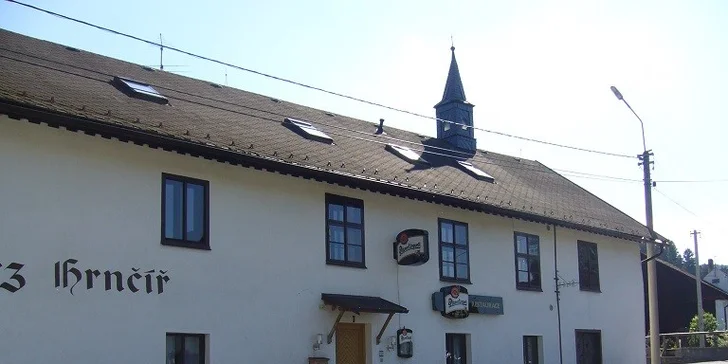 Pobyt pro dva v útulném penzionu Tvrz Hrnčíř
