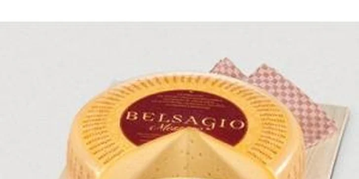 300gramové holandské sýry: jubilejní gouda nebo jemný sýr Belsagio