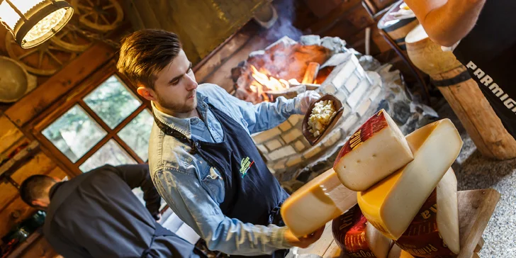 300gramové holandské sýry: jubilejní gouda nebo jemný sýr Belsagio