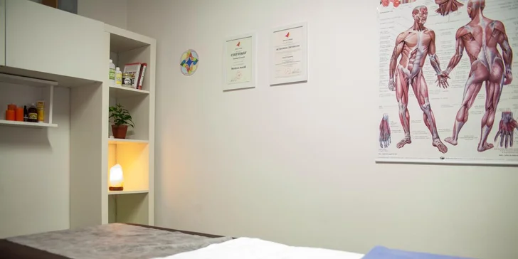Uvolňující masáž dle výběru v délce 30 nebo 60 minut