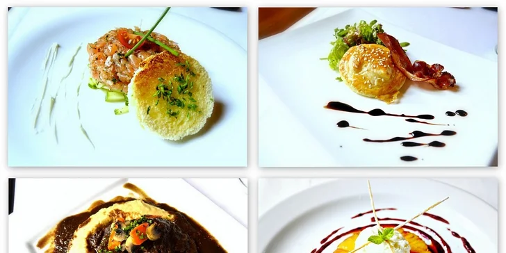 Luxusní menu PRO DVA u Pražského hradu