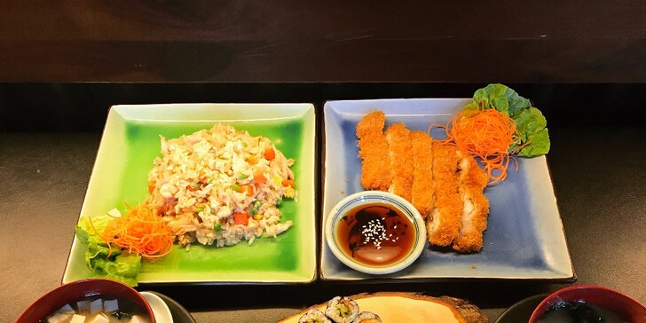 Okuste rozmanitost japonské kuchyně: obědové menu pro dvě osoby