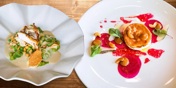 Špičkové 5chodové degustační menu s lahví Prosecca a vstupenky na LiStOVáNí