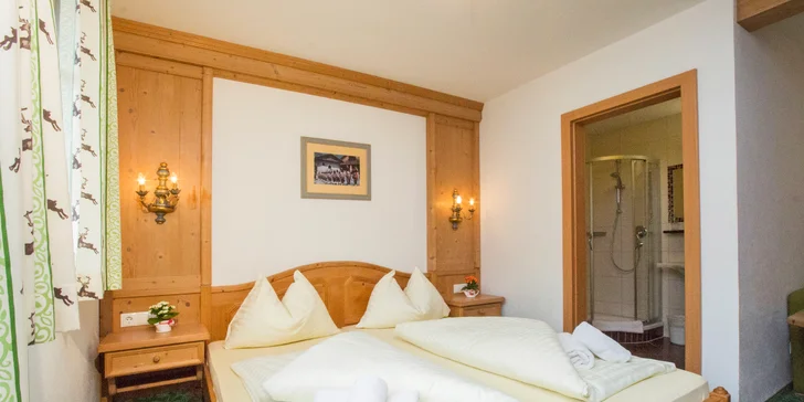  Bydlet budete v apartmánech Jagdhof und Alpenfex. 

