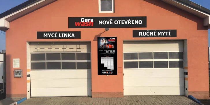 Pokud to chcete vzít úplně od podlahy a mít aut jako nové, sáhněte po voucheru s čištěním karoserie a interiéru. 