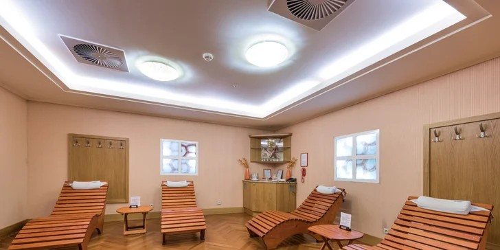 Následne si oddýchnite v Relax centre.