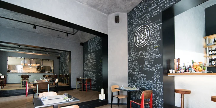 Restaurace se nachází kousek od náměstí Míru.