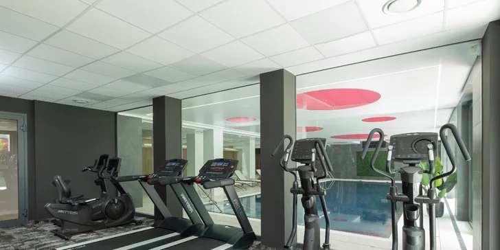 Kedykoľvek počas pobytu môžete zájsť aj do fitness.