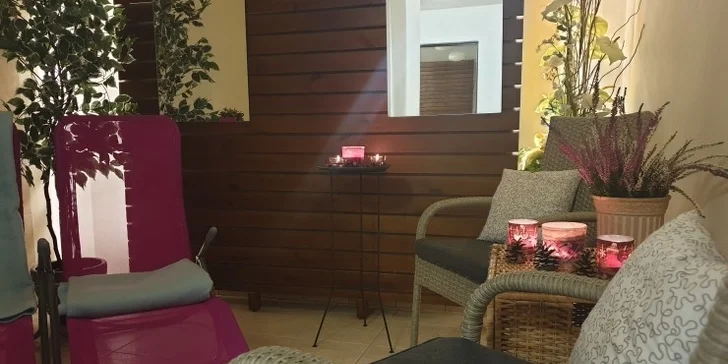 Kvalitnú masáž si doprajete pod prúdom bubliniek vo vírivke a nakoniec si poležíte v relaxačnej miestnosti. 