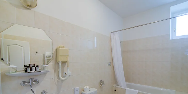 Samostatná koupelna je samozřejmostí.