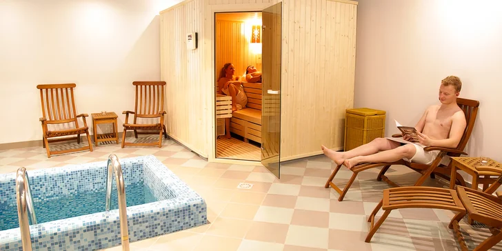 Ještě celí rozpálení potom hup rovnou do ochlazovacího bazénku – panečku, to bude osvěžení. 