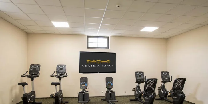 Pokud máte raději aktivnější odpočinek, zaskočte do hotelového fitness.