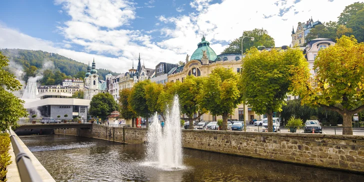 Hotely se nachází v centru Karlových Varů.