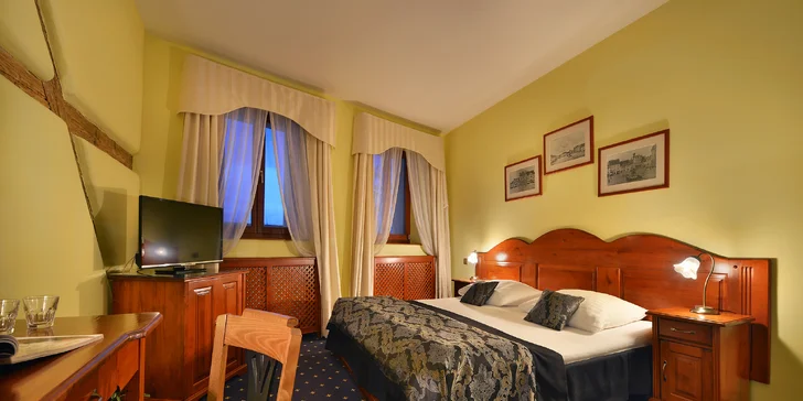 Připraví pro vás dvou- nebo třílůžkový, případně rodinný pokoj Comfort. 