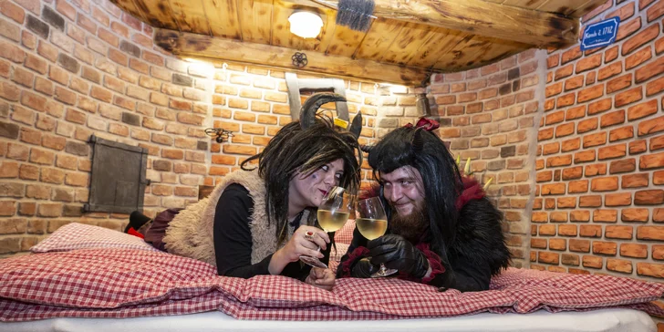 Připravili tu pro vás originální romantický pobyt v pohádkových pokojích.