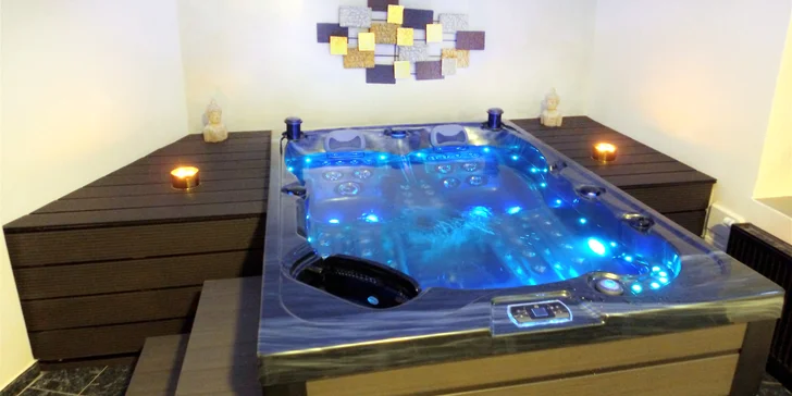 Dokonalé uvolnění: 90 nebo 120 min. privátního wellness i s možností občerstvení