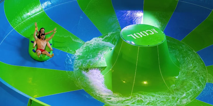 V ponuke sú celodenné vstupy do Aqua zóny, vstupy spojené s wellness aj celodenné leňošenie v denných kúpeľoch.