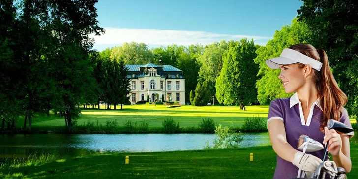 Relax v Queen's Park Golf clubu Myštěves s neomezenou hrou golfu