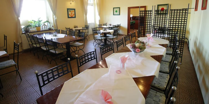 V restauraci můžete pořádat nejrůznější oslavy.