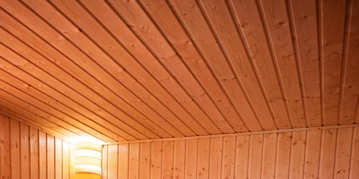 Nájdete tu 3 druhy sáun - fínsku saunu, bylinkovú saunu a infrasaunu. 