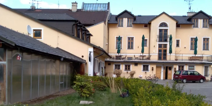 Síly na ni naberete díky polopenzi. 