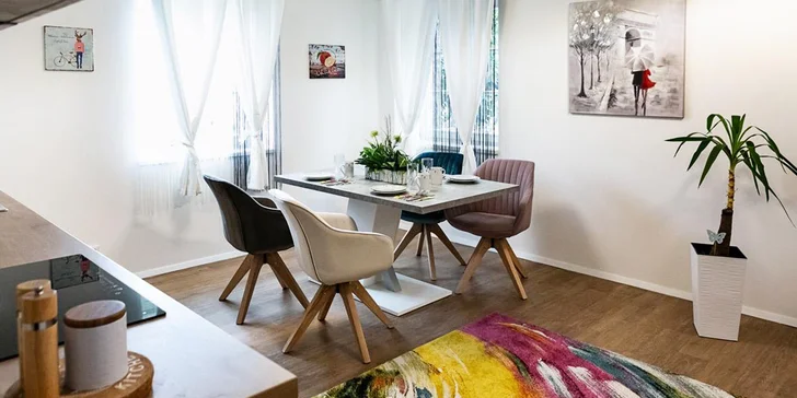 K dispozici budete mít apartmán Klasik a Modern.