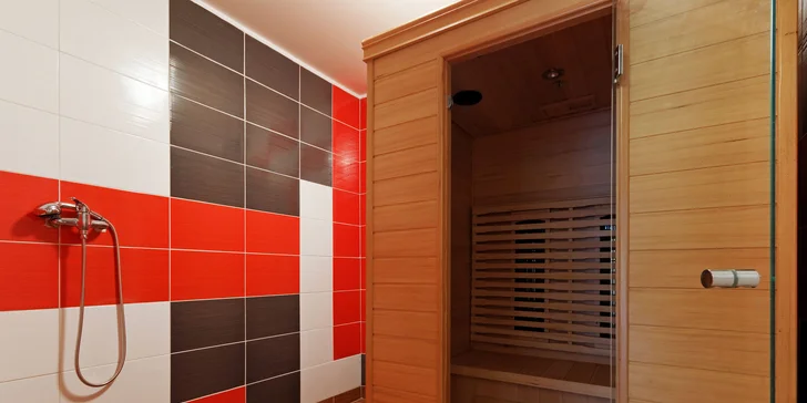 Hostům penzionu je za příplatek  dispozici i sauna.