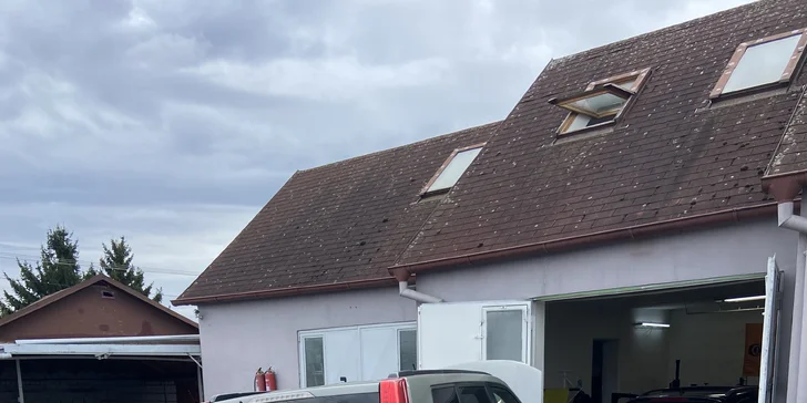 V ceně je samozřejmě i vyvážení a nahuštění. 