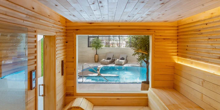 Na izbe nájdete aj župany a papuče do wellness.