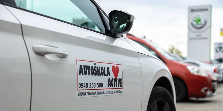 Do pravidiel a tajov cestnej premávky vás s radosťou zasvätia skúsení inštruktori v Autoškole Active.