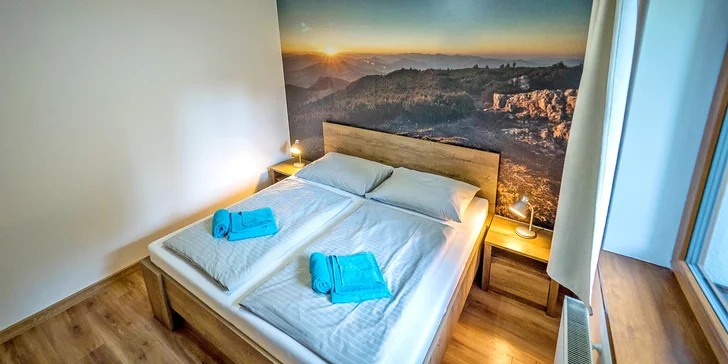 Na výběr máte několik druhů ubytování. Apartmán Standard vám poskytne veškeré pohodlí.