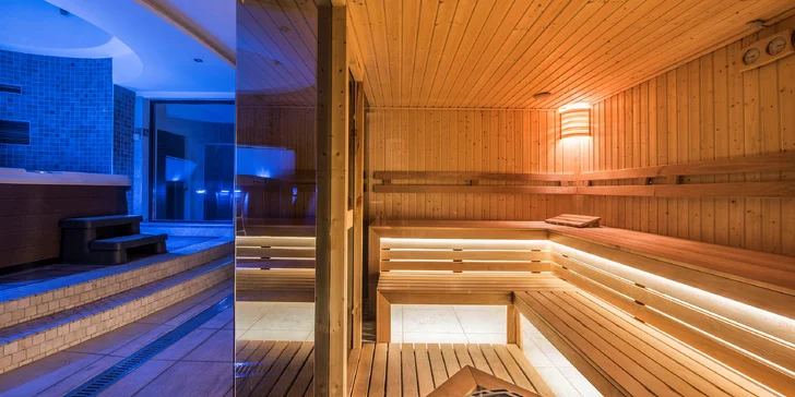Součástí všech balíčků je relax ve wellness.