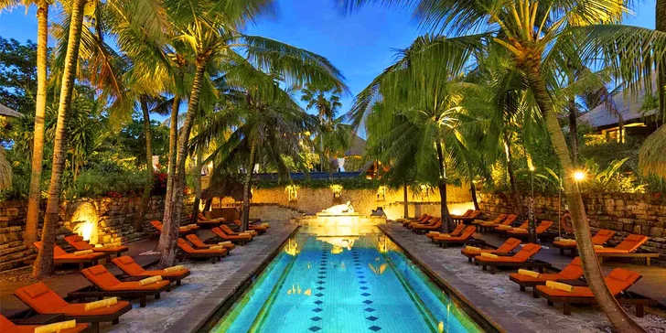 Skutečná exotika v 5* resortu na Bali: 7–14 nocí, snídaně, 2 bazény, u pláže a česky hovořící delegát na telefonu