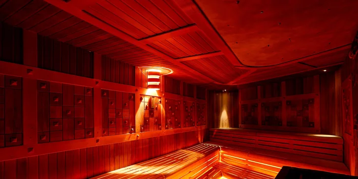 Finská sauna.