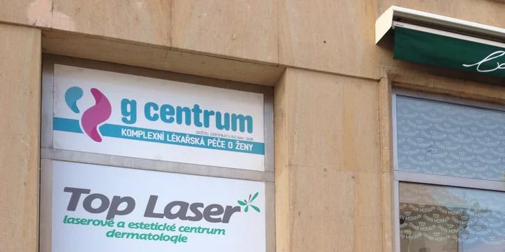 Vchod do centra nemůžete minout.