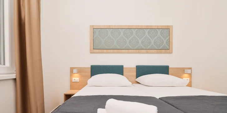 Apartmány jsou útulně a prakticky zařízené.