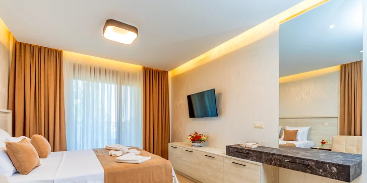Bývať budete v komfortnom štúdiu alebo apartmáne.