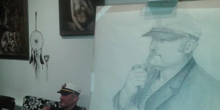 Portrétovat budete podle živého modelu.