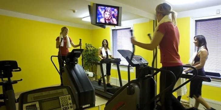 Aktívne oddychovať môžete vo fitness centre, kde máte neobmedzený vstup.
