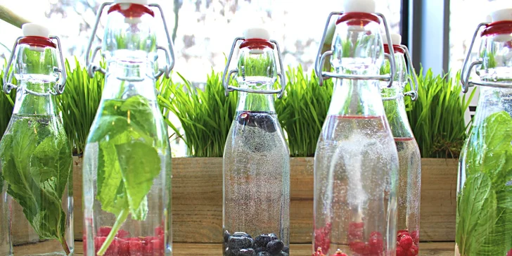 V ponuke budú limonády aj zdravé verzie smoothies. Alebo zájdite do baru, kde vám namiešajú alko i nealko drinky.