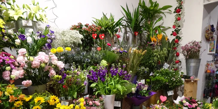 Zvolte voucher dle počtu tulipánů v kytici: může jich být 29, 39, 49 nebo dokonce 99. 