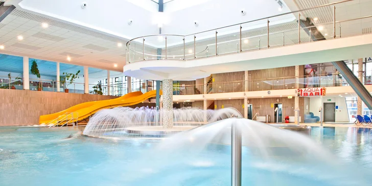 Nedaleko hotelu (6 km) je Aqua Relax Dolný Kubín, kam máte 3hodinový vstup (dle zakoupené varianty).