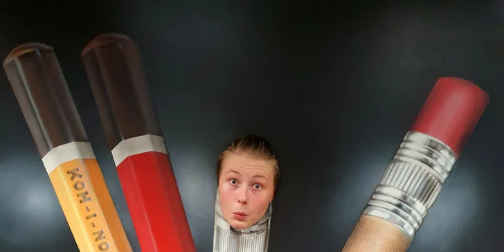 Proměňte svoji hlavu ve věhlasnou tužku Koh-I-Noor Hardtmuth.