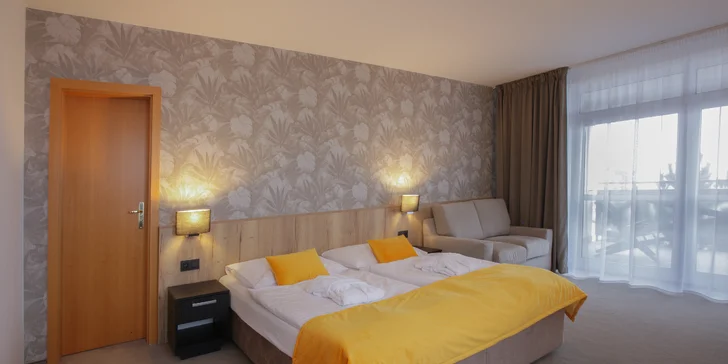 Za příplatek se můžete zabydlet v apartmánu.