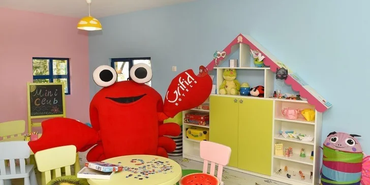 Děti se vyřádí v klubu a na animačních programech.