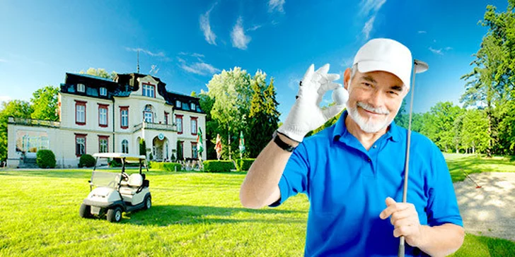 Nabitý golfový pobyt pro dva v Golf Clubu Myštěves