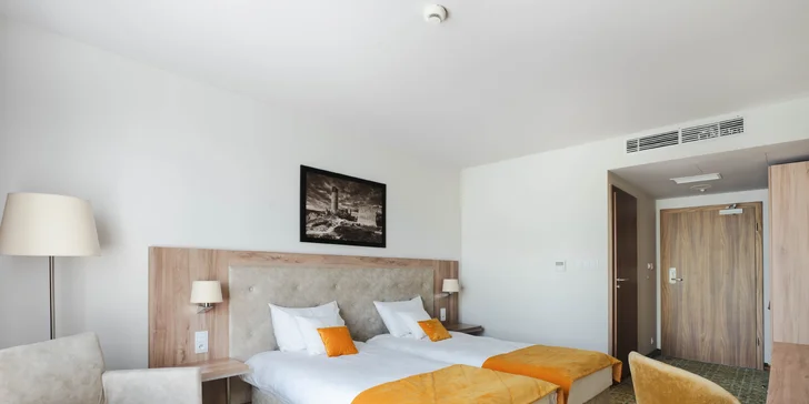 Niektoré izby majú navyše trezor, minibar a telefón.